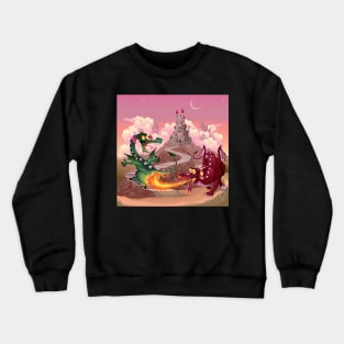 Dragon's Castle Crewneck Sweatshirt